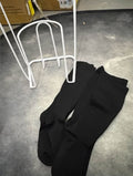 Black Socks Tights Pair con soporte de ayuda 3 pares