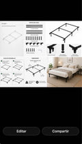 YTT-007 T twin Size Metal Bed Frame
