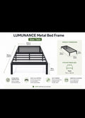 LUMUNANCE Metal Bed Frame