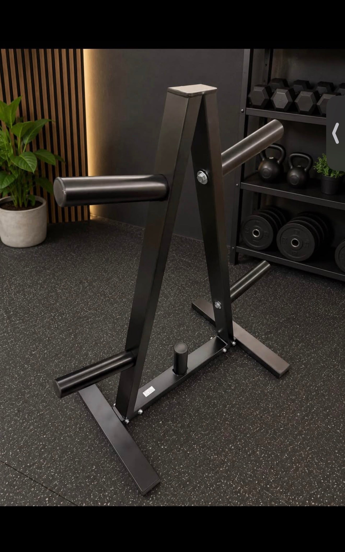 Olympic Weight Plate Tree for Home Gym